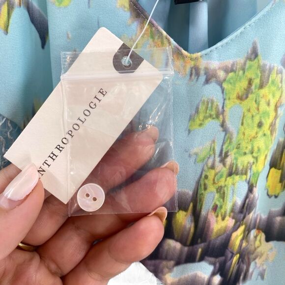 Anthropologie Sachin + Babi Women’s 0 Rainflower Lace Maxi Dress Floral Coquette - Picture 4 of 14